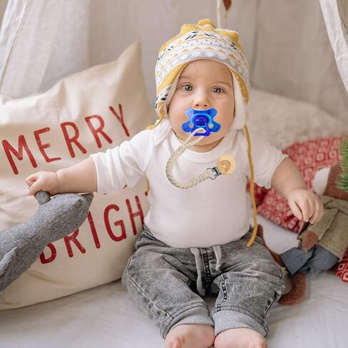 مشبك اللهاية، حامل اللهاية المضفر للأولاد، مشبك حامل لهاية الأطفال مصنوع يدويًا بنسبة 100% in Kuwait