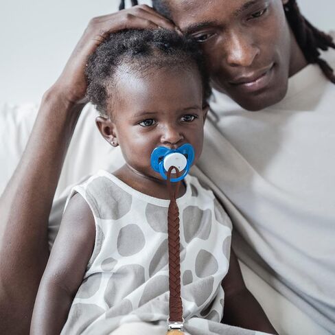 مشبك اللهاية، حامل اللهاية المضفر للأولاد، مشبك حامل لهاية الأطفال مصنوع يدويًا بنسبة 100% in Kuwait