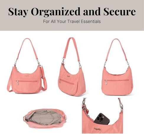 Baggallini Modern Pocket Half Moon Bag in Saudi Arabia
