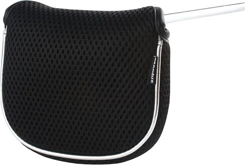 غطاء Andux Mesh Mallet Putter Cover أغطية رأس مضرب الجولف باللون الوردي، مربع MT/TG14 in Kuwait
