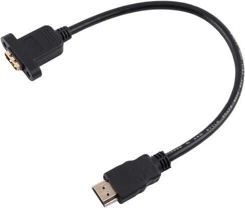HDMI ذكر إلى كابل تمديد الإناث ، HDMI Extender HDMI Extender Cable HDMI Adapter HDMI Coupler HDMI Female to Female Adapter (30cm) in Saudi Arabia