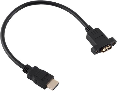 HDMI ذكر إلى كابل تمديد الإناث ، HDMI Extender HDMI Extender Cable HDMI Adapter HDMI Coupler HDMI Female to Female Adapter (30cm) in Saudi Arabia