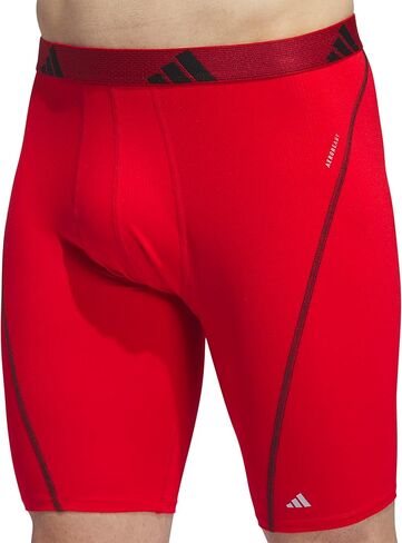 adidas Men's Performance Mesh Long Boxer Brief Underwear (3-Pack) for Active Sport and All Day Comfort, Soft Breathable Fabric, Team Royal Blue/Legend Ink Blue/Onix Grey, X-Large in Saudi Arabia