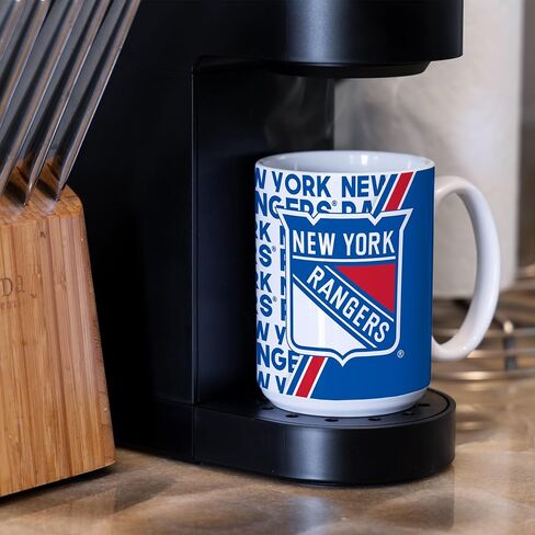 Rico Industries NHL Hockey Pittsburgh Penguins 15 oz White Ceramic Mug in Saudi Arabia
