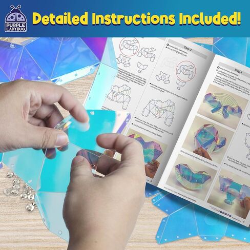 PRISMIC Build a Bear Kit 3D Light DIY Craft Kits - Art Crafts for Kids Ages 8-12, Gifts for Girls 8 9 10 11 12+ Year Old, Birthday Gifts, Tween Girls Gifts, Unique Gifts for Teen Girls in Kuwait