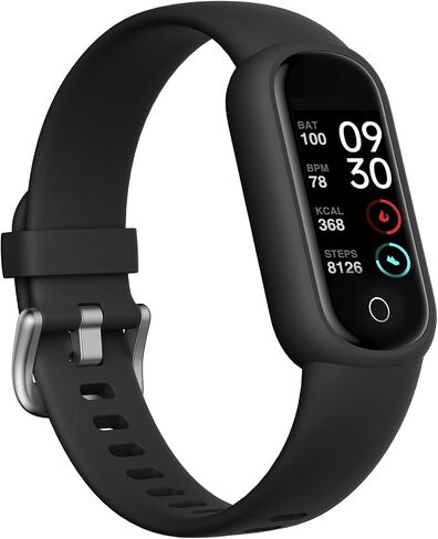 Fitness Tracker Watch with Sleep Tracker/IP68 Waterproof, Activity Tracker with Pedometer Step Counter, Health Watch for Women Men with 14 Sports Compatible Android iOS, Black in Kuwait