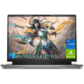 Alienware X16 Gaming Laptop, 16" QHD+ 240Hz Display, Intel 14-Core i7-13700H(up to 5 GHz), NVIDIA RTX 4070, RGB Backlit Keyboard, Wi-Fi 6E, FHD RGB+IR Camera, Windows 11 Pro | 16GB LPDDR5, 2TB SSD