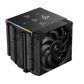 AK620 Digital PRO CPU Cooler PC Computer,Dual 1750RPM 120mm PWM Case Fan, 6 Heatpipes, Digital Top Cove, AMD AM4/5 Intel LGA2066/2011-v3/2011/1851/1700/1200/1151/1150/1155 (Black)