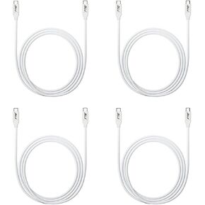 RND Type-C (USB-C 3.1) كابل 3.3 قدم (6 عبوات) (شحن 3A/مزامنة البيانات 10 جيجابت في الثانية) متوافق: Apple MacBook ، Google Pixel ، LG ، Moto ، OnePlus ، Samsung Galaxy (S9 ، S8 ، ملاحظة) وجميع أجهزة Type C (أبيض)