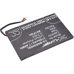 B01PQIL, Replacement Battery for Barnes & Noble BNRV500, Glowlight WiFi, Nook Glowlight 2150mAh