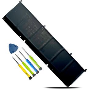 90Wh P0FWH Laptop Battery Replacement for Alienware m16 R2 Inspiron 16 Plus 7640 Inspiron 16 7640 2-in-1 Serie Notebook P0FWH POFWH 0M9DG0 HGJCY 1969N 7692mAh 6-Cells