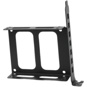 مزدوج SSD قوس التثبيت Metal Mount Bay 2.5 بوصة Mount HDD Dock سهلة تثبيت حامل SSD HDD ، أبيض