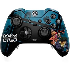 Skinit Decal Gaming Skin Compatible with Xbox One Elite Controller - Officially Licensed Cowboy Bebop Bounty Crew Design