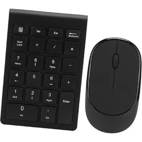 Number Pad For Laptop, Laptop Accessories Numeric Keypad For Laptop 2.4G Ultra - Thin 22 - Key No Switch Digital Keyboard Mouse Set For RF304T