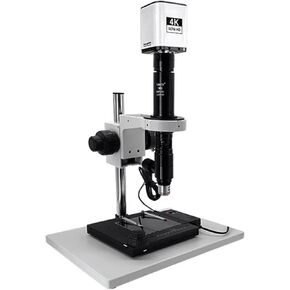 HDMI USB Digital Microscope, 160-1058X Magnification, Autofocus, with LED Coaxial Light Source, Metallurgical Objective, XY Axis Moving Platform, for Electronics Repair, Lab