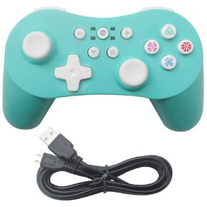 WELURE Wireless Pro Controller Gamepad for Nintendo Switch Joypad Joystick Remote - White
