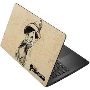 Skinit Skinit Lastop Skin Compatible مع ASUS X502CA 15.6 - Sketches Disney Pinocchio Sketches مرخصة رسميًا