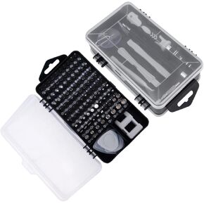 115-in-1 Micro Screwdriver Set for Phone Repair Watch Disassemble Clock Repair Electronic Device Silicon Handle Ergonomic Design