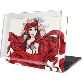 حالة الكمبيوتر المحمول Skinit بالإضافة إلى الجلد المتوافق مع MacBook Pro 13in (2020) - ديزني المرخص رسميًا The Little Mermaid Ariel Dission