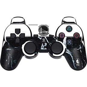 Skinit Decal Gaming Skin for PS3 Dual Shock Wireless Controller - Officially Licensed NBA Golden State Warriors Marble Design