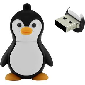 16 جيجا بايت USB 2.0 محرك أقراص فلاش حديد لطيف طفل البطريق محرك أقراص محرك أقراص الإبهام