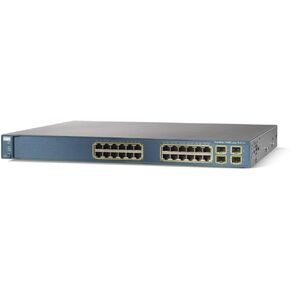 Cisco WS-C3560G-24PS-E Catalyst 3560G 24-Port PoE+ Gigabit Switch (Renewed)