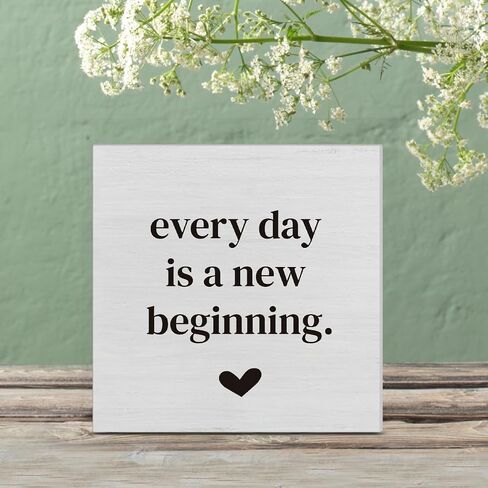 Inspirational Quotes Sign Positive Gifts for Women Girl Boy Teen Bestie Sisiter, Encouragement Desk Decor for Home Office in Saudi Arabia