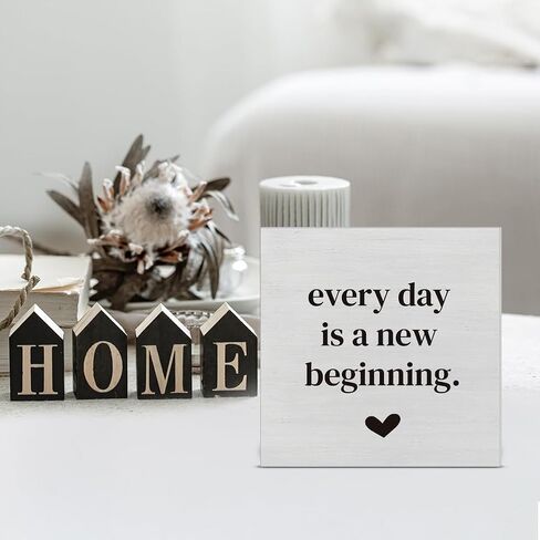 Inspirational Quotes Sign Positive Gifts for Women Girl Boy Teen Bestie Sisiter, Encouragement Desk Decor for Home Office in Saudi Arabia
