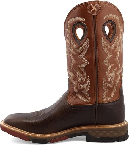 Twisted X Men's 12" Western Work Boot, Soft Toe, EE, 9 in Saudi Arabia