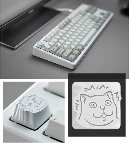 الألومنيوم المعدني keycap نقش المعادن تخصيص مفتاح التآكل مقاومة للوحات المفاتيح الميكانيكية in Kuwait