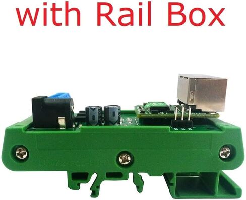 RS485 to Ethernet Converter Modbus TCP/RTU MQTT UDP/TCP Client Server Industrial Serial Port Module TVS Surge Protection DIN Rail DC6.5-25V for PLC SCADA Home Automation (Only Board) in Saudi Arabia
