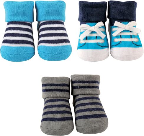 Luvable Friends Unisex Baby Socks Giftset, Zebra, 0-9 Months in Kuwait