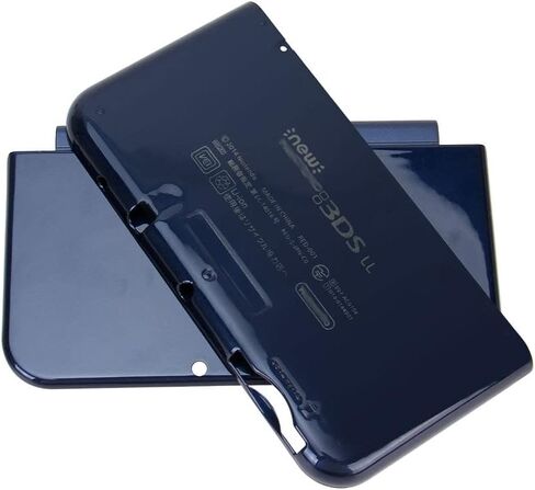 Top Bottom Housing Shell Case Replacement Console Case for New 3DS LL XL Accessories (Dark Blue) in Saudi Arabia