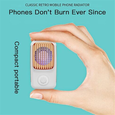 JSEIAJB Retro Mobile Phone Cooling Fan Universal Cell Phone Fast for Game Cooler Heat Sink for(D) in Kuwait