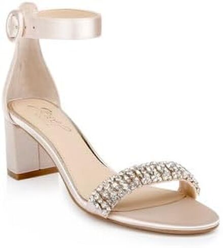 Jewel Badgley Mischka James Ankle Strap Block Heel in Saudi Arabia