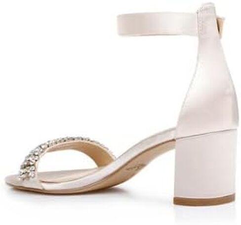 Jewel Badgley Mischka James Ankle Strap Block Heel in Saudi Arabia
