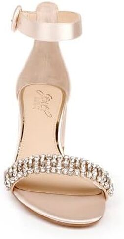 Jewel Badgley Mischka James Ankle Strap Block Heel in Saudi Arabia