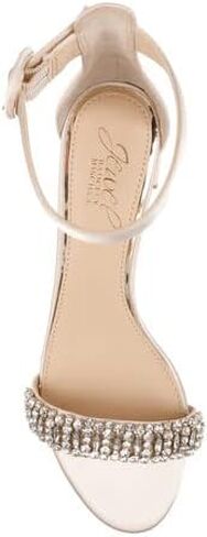 Jewel Badgley Mischka James Ankle Strap Block Heel in Saudi Arabia