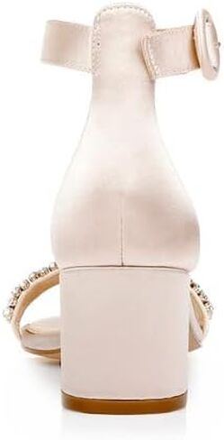 Jewel Badgley Mischka James Ankle Strap Block Heel in Saudi Arabia