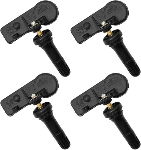 مستشعر ضغط الإطارات HQPASFY 315 ميجا هرتز TPMS 4 قطع متوافق مع Ford F250 F350 F450 Focus | لينكولن إم كيه إس| ميركوري ميلان والمزيد يستبدل # DE8T-1A180-AA، 9L3Z-1A189-A، DE8T-1A150-AA in Kuwait