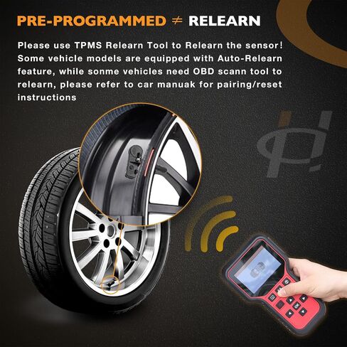 مستشعر ضغط الإطارات HQPASFY 315 ميجا هرتز TPMS 4 قطع متوافق مع Ford F250 F350 F450 Focus | لينكولن إم كيه إس| ميركوري ميلان والمزيد يستبدل # DE8T-1A180-AA، 9L3Z-1A189-A، DE8T-1A150-AA in Kuwait