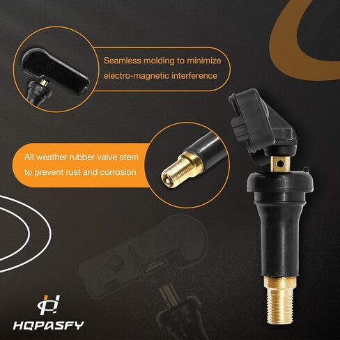 مستشعر ضغط الإطارات HQPASFY 315 ميجا هرتز TPMS 4 قطع متوافق مع Ford F250 F350 F450 Focus | لينكولن إم كيه إس| ميركوري ميلان والمزيد يستبدل # DE8T-1A180-AA، 9L3Z-1A189-A، DE8T-1A150-AA in Kuwait