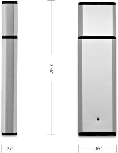 عصا الألمنيوم عالية الأداء بسرعة 8 جيجا بايت USB 3.0 محرك أقراص إبهام محرك الأقراص الإبهام عصا (أسود) in Kuwait