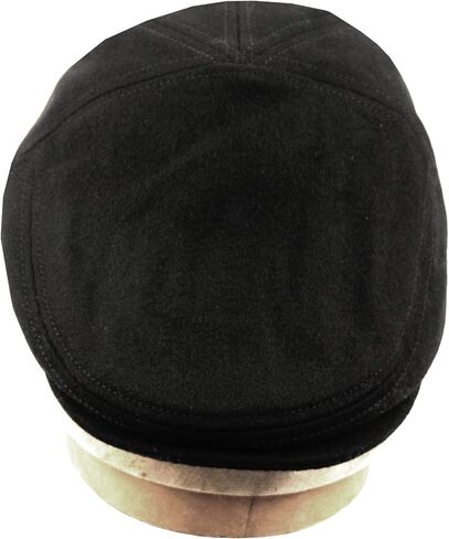 100% Wool Herringbone Winter Ivy Cabbie Hat w/Fleece Earflaps – Driving Hat (L, IVE2340PLAID) in Saudi Arabia
