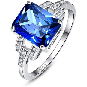 Yaresul 2.5ct المرأة خلق خواتم الزمرد مايو جوهرة خاتم 925 الفضة الاسترليني خاتم الزفاف خاتم الذكرى الزمرد سوليتير خاتم الخطوبة حجم 5-10