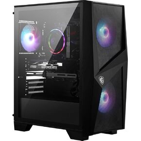 MSI Codex R2 C14NUC7-226US Gaming Desktop Computer, Intel Core i7-14700F 2.1GHz, 32GB RAM, 1TB SSD, NVIDIA GeForce RTX 4060 8GB, Windows 11 Pro, 3 Year Warranty, Black