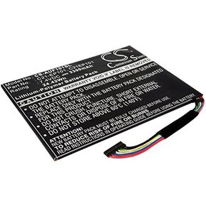 3300mAh/7.4V Battery Replacement for Asus Eee Pad Transformer TF101-1B03, TF1011B046, TF101-1B04, TF1011B047, TF101-1B04, TF1011B048, P/N: C21EP101, C21-EP101, C22-EP101