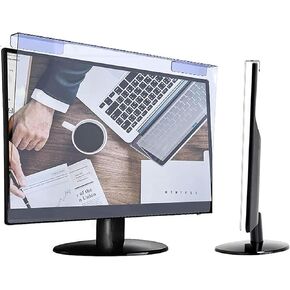 Wzglod Anti-Blue Light Filter for PC Computer Monitor Screen, Blocking Screen Protector Panel for TV, Anti-Glare, 20"-27" LCD screen universal, Eye Protection Filter Film