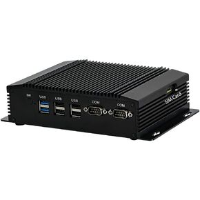 Hunsn Industrial Computer ، كمبيوتر صغير بدون مروحة ، IPC المدمج ، J1900 N3510 N3520 ، Windows 11 أو Linux Ubuntu ، BM18 ، ودعية ، GPIO ، WOL ، VGA ، HDMI ، 2 X LAN ، 2 X RS232 422 485 ، 4G RAM ، 128G SSD