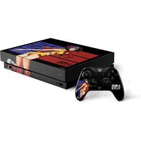 Skinit Decal Gaming Skin Compatible with Xbox One X Bundle - Officially Licensed Cowboy Bebop Faye Valentine Design